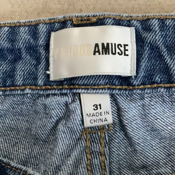 EUC Woman’s Society Amuse Blue Jeans - Picture 3 of 5